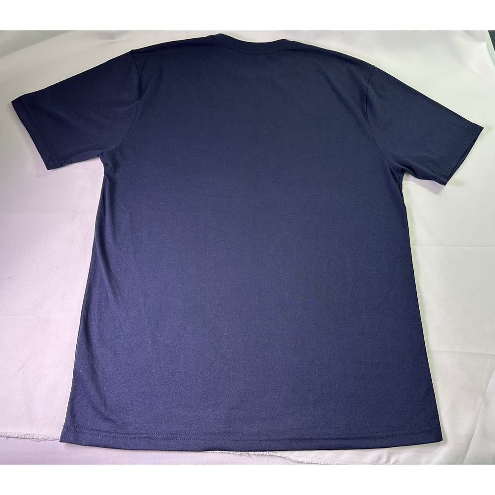 Nautica Sailing Division Shirt Mens 2XL Navy Blue Graphic Tee Yacht Club Coastal - Picture 5 of 8